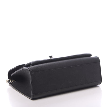 Louis Vuitton Soft Calfskin My Lockme Chain Bag BB Black 4 of 9