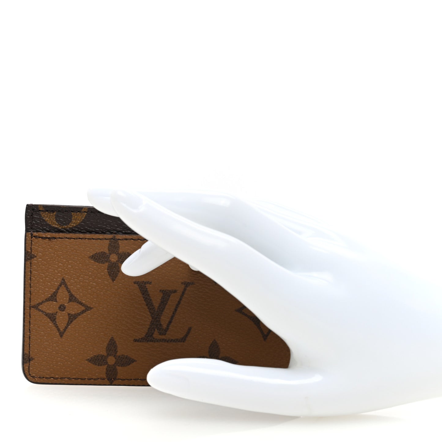 Reverse Monogram Card Holder