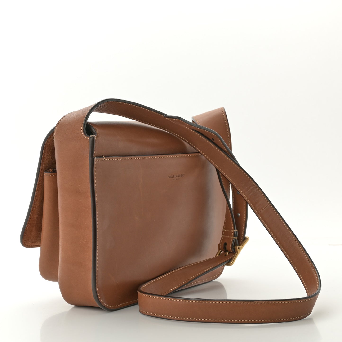 Vegetable Tanned Besace Niki Satchel Brick