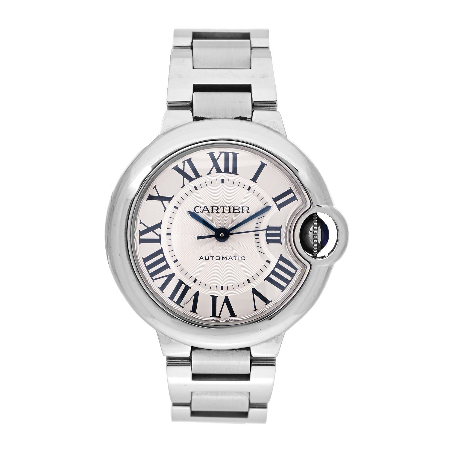 Cartier Stainless Steel 33mm Ballon Bleu De Cartier Automatic Watch 2 of 5