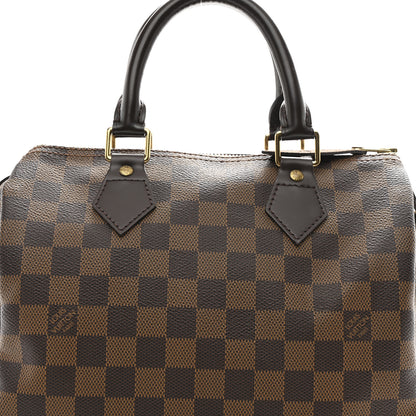 Louis Vuitton Damier Ebene Speedy 25 8 of 10