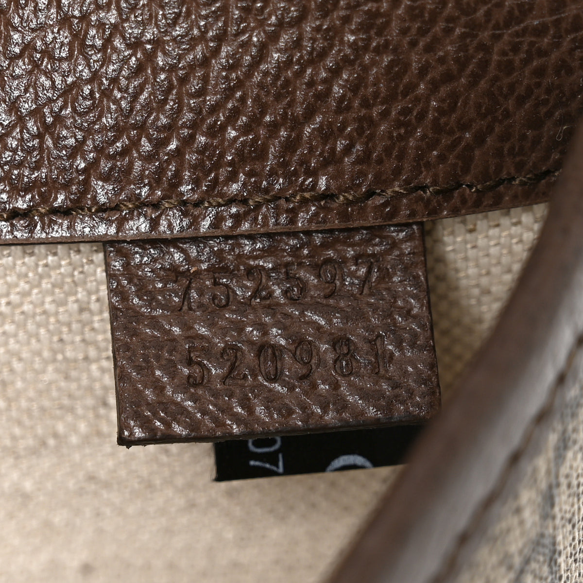 Gucci GG Supreme Monogram Web Small Ophidia Belt Bag Brown 6 of 9