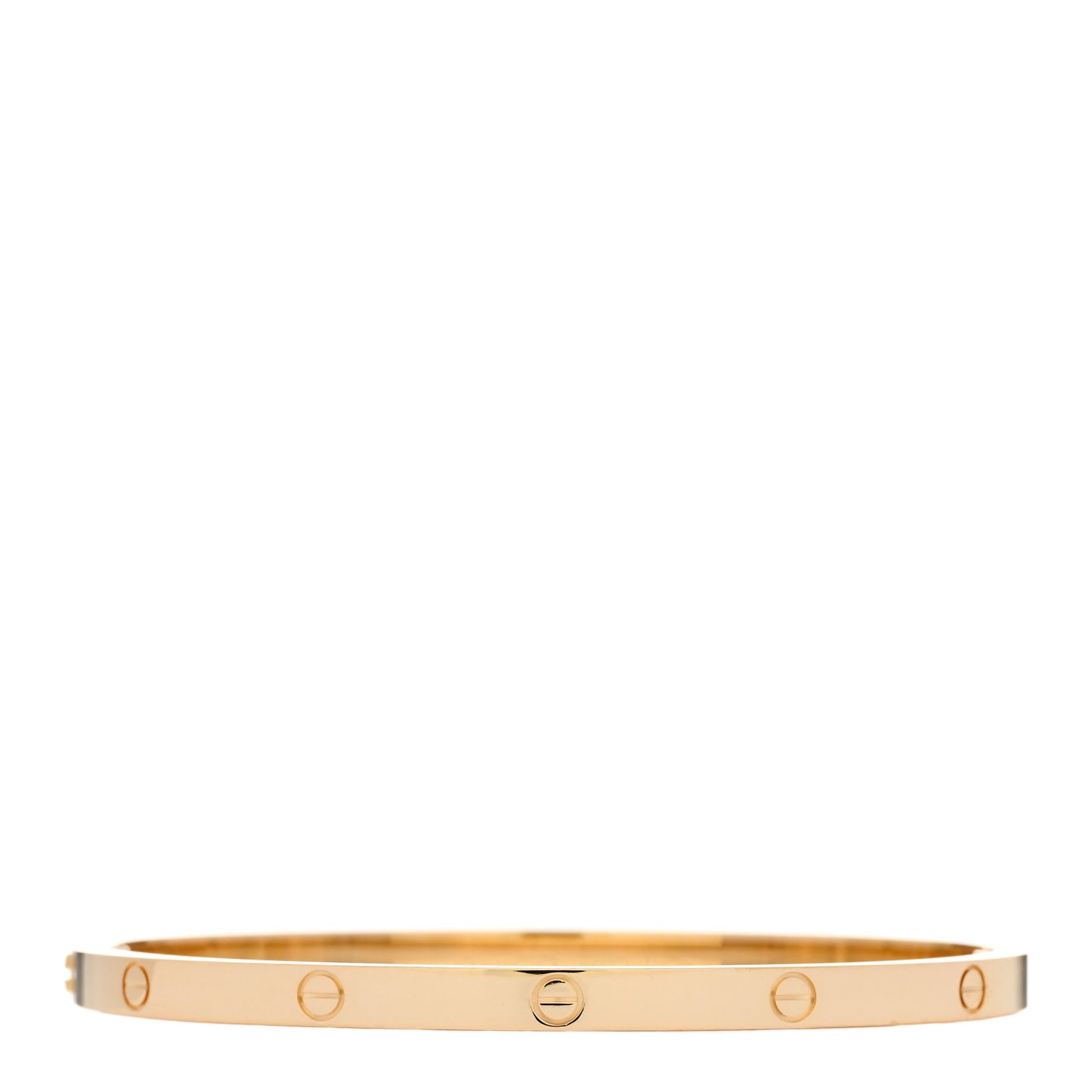 18K Yellow Gold Small LOVE Bracelet 16