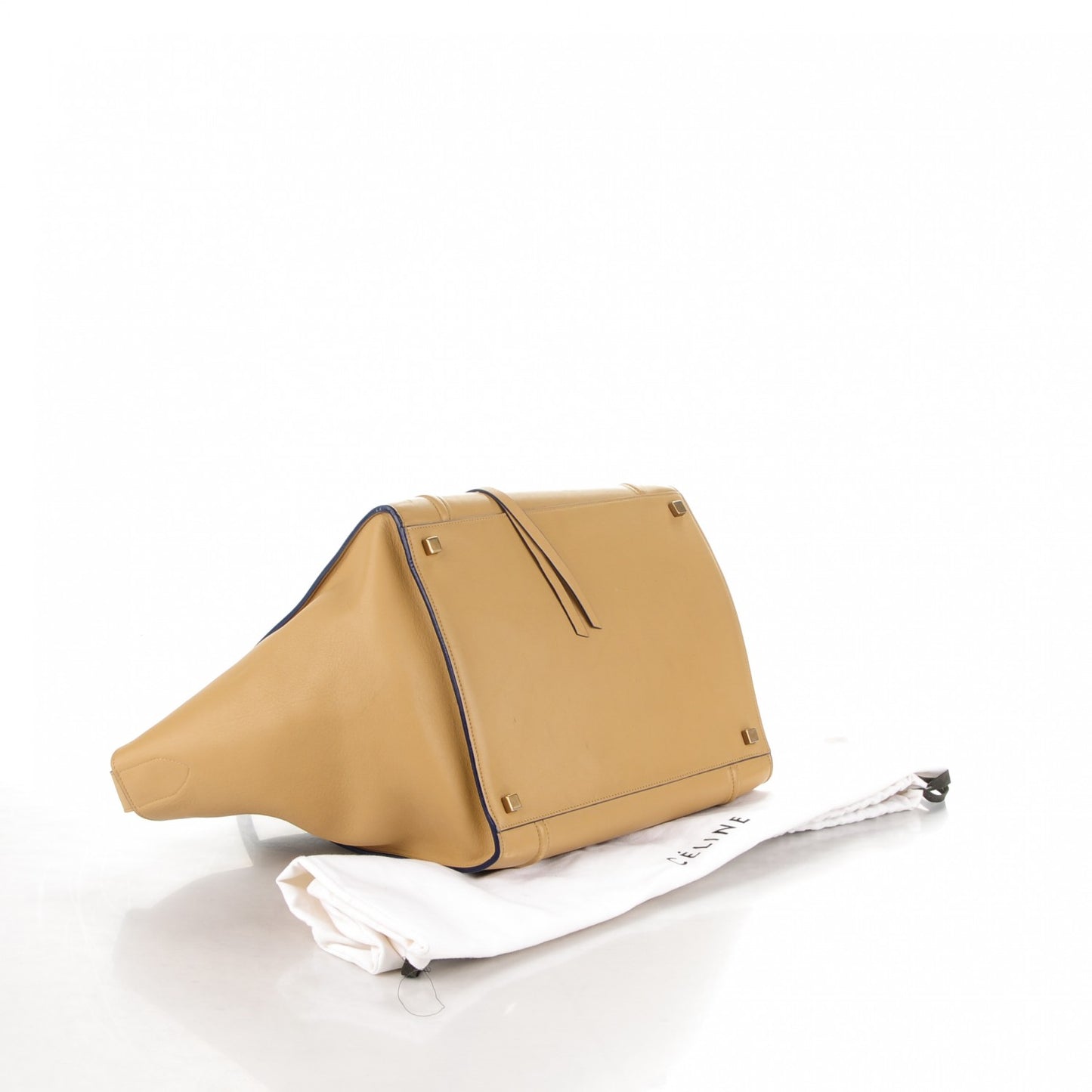Smooth Calfskin Medium Phantom Luggage Sand
