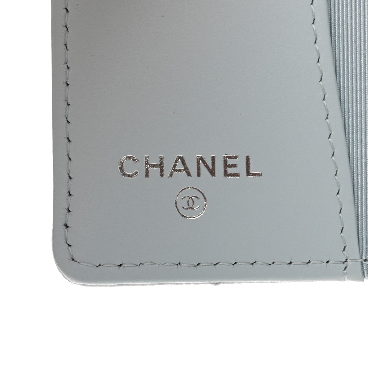 Chanel Caviar Quilted Classic 4 Key Holder Wallet Light Blue 6 of 8