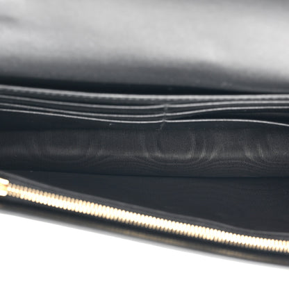 Gucci Calfskin GG Matelasse Chain Wallet Black 6 of 12