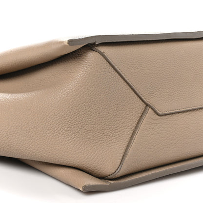 Celine Baby Grained Calfskin Medium Tri-Fold Bag Taupe 9 of 11