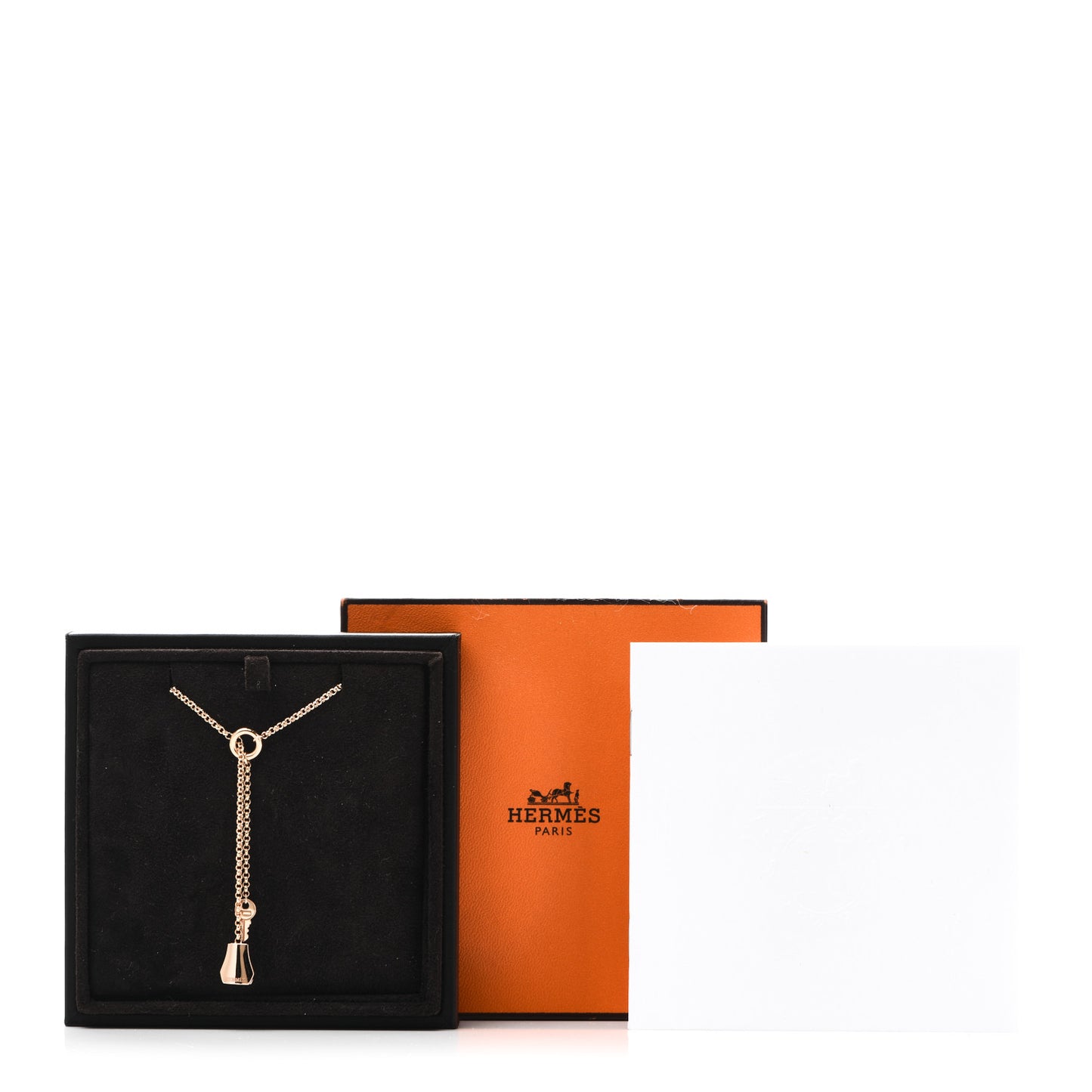 18K Rose Gold PM Kelly Clochette Necklace