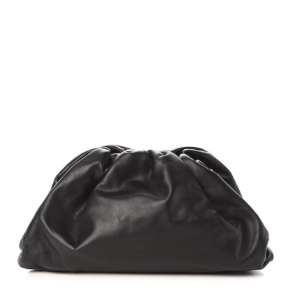 Bottega Veneta Smooth Butter Calf The Pouch Oversized Clutch Black 1 of 13