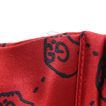Gucci Silk GG Hamlet Duchesse Headband Flame Blue 6 of 7