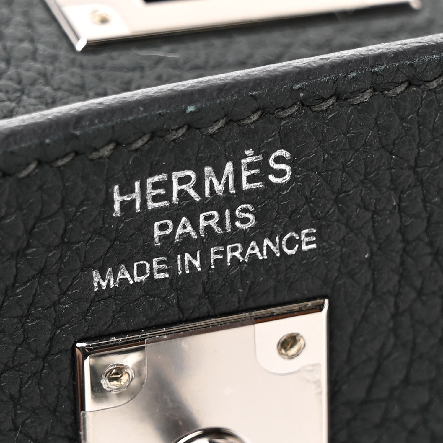 Hermes Togo Kelly Retourne 25 Vert Fonce 6 of 11