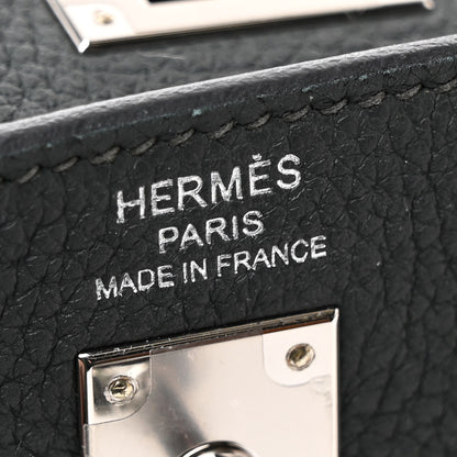 Hermes Togo Kelly Retourne 25 Vert Fonce 6 of 11