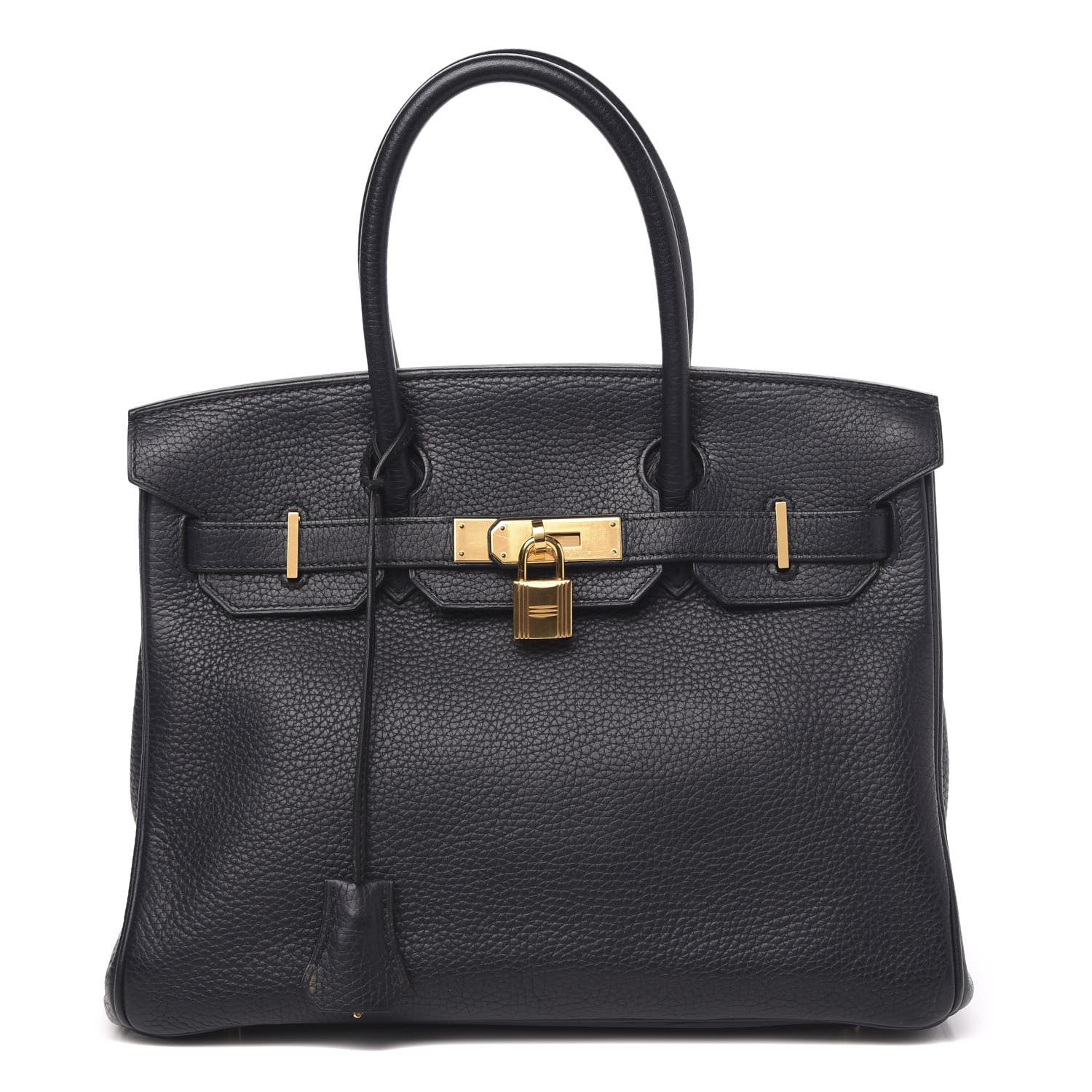 Hermes Taurillon Clemence Birkin 30 Bleu Nuit 1 of 13