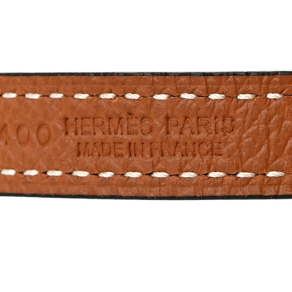 Hermes Swift Epsom 13mm Focus Belt 70 Black Gold 5 of 8