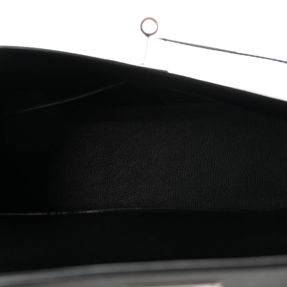 Hermes Epsom Kelly Sellier 35 Black 4 of 9