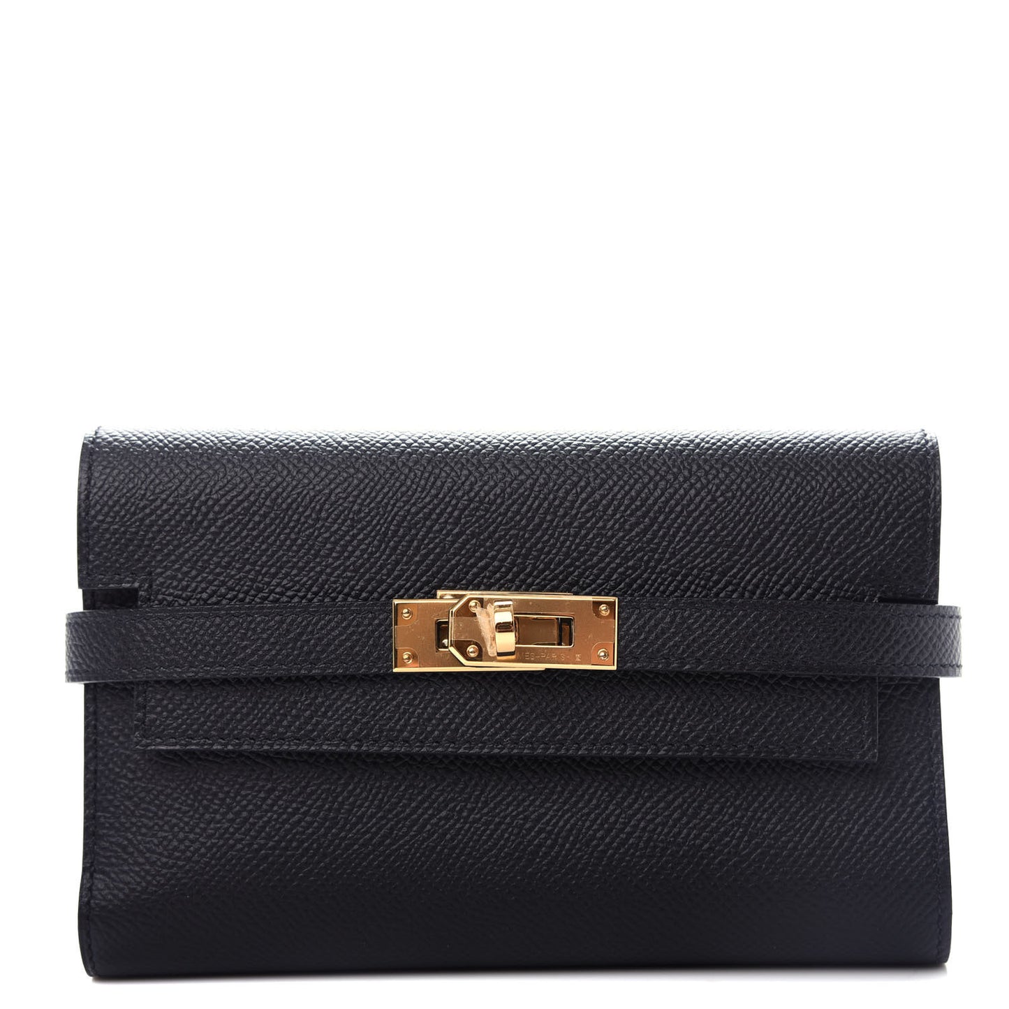 Epsom Medium Kelly Wallet Black