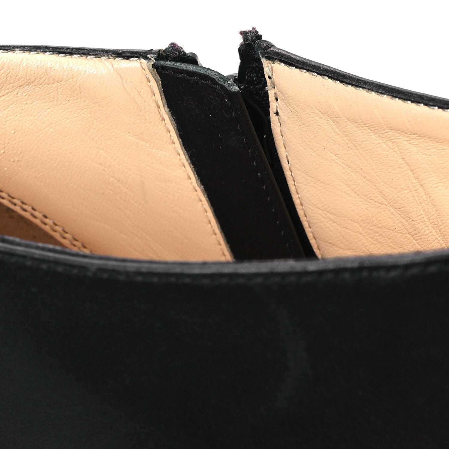 Christian Louboutin Calfskin Belle 100 Ankle Boots 37.5 Black 5 of 10