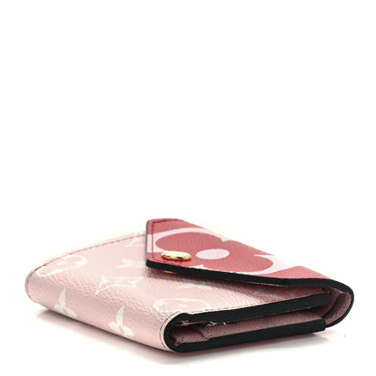 Louis Vuitton Monogram Giant Zoe Wallet Rouge Rose 10 of 13