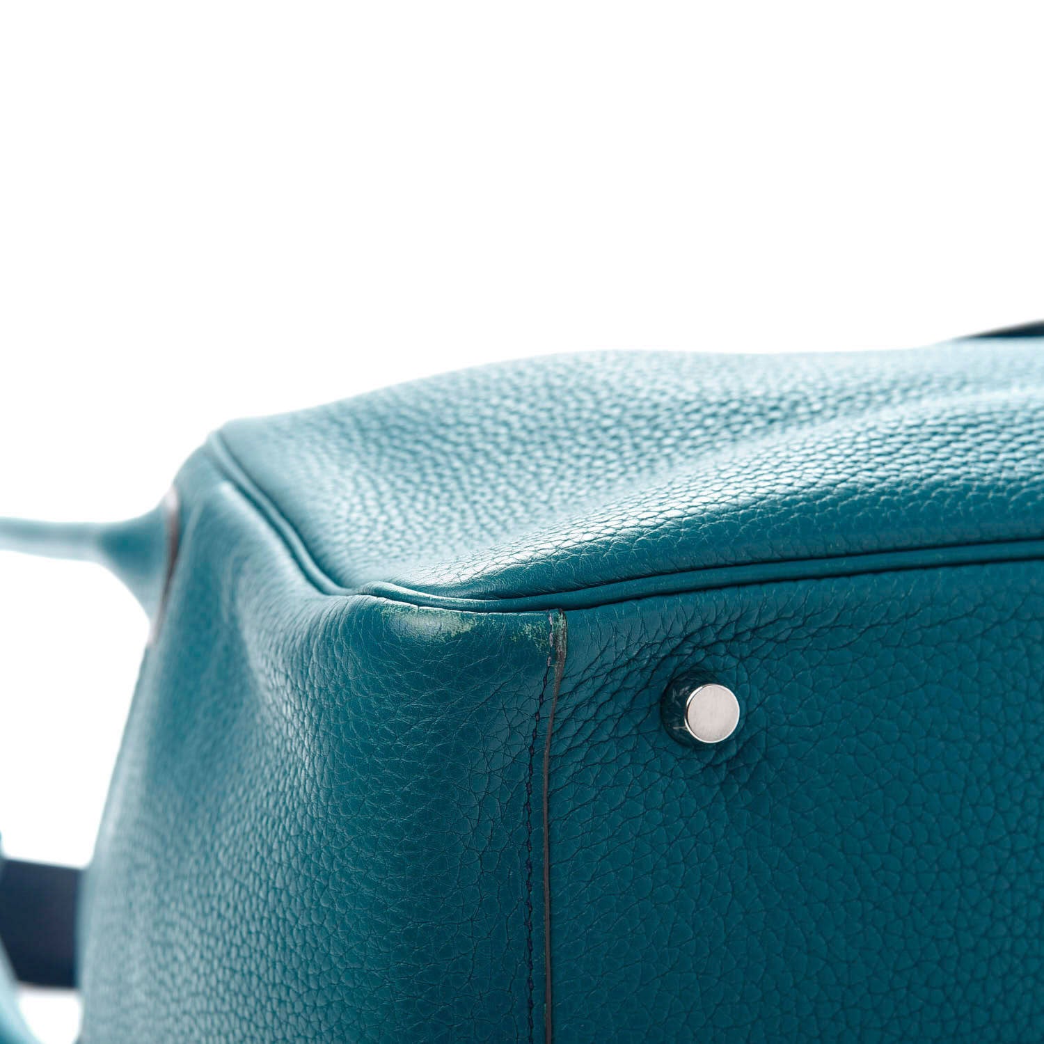 Hermes Taurillon Clemence Verso Lindy 30 Bleu Izmir Blue Saphir 8 of 12