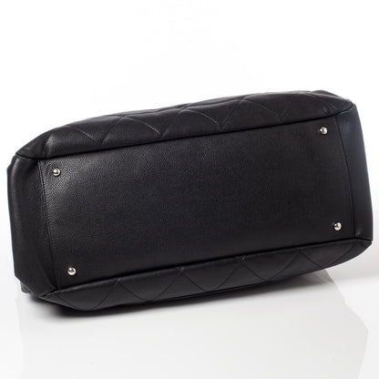 Chanel Caviar Quilted XL Tote Black 5 of 8