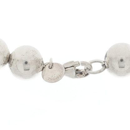 Tiffany Sterling Silver 10mm Hardwear Ball Necklace 4 of 7