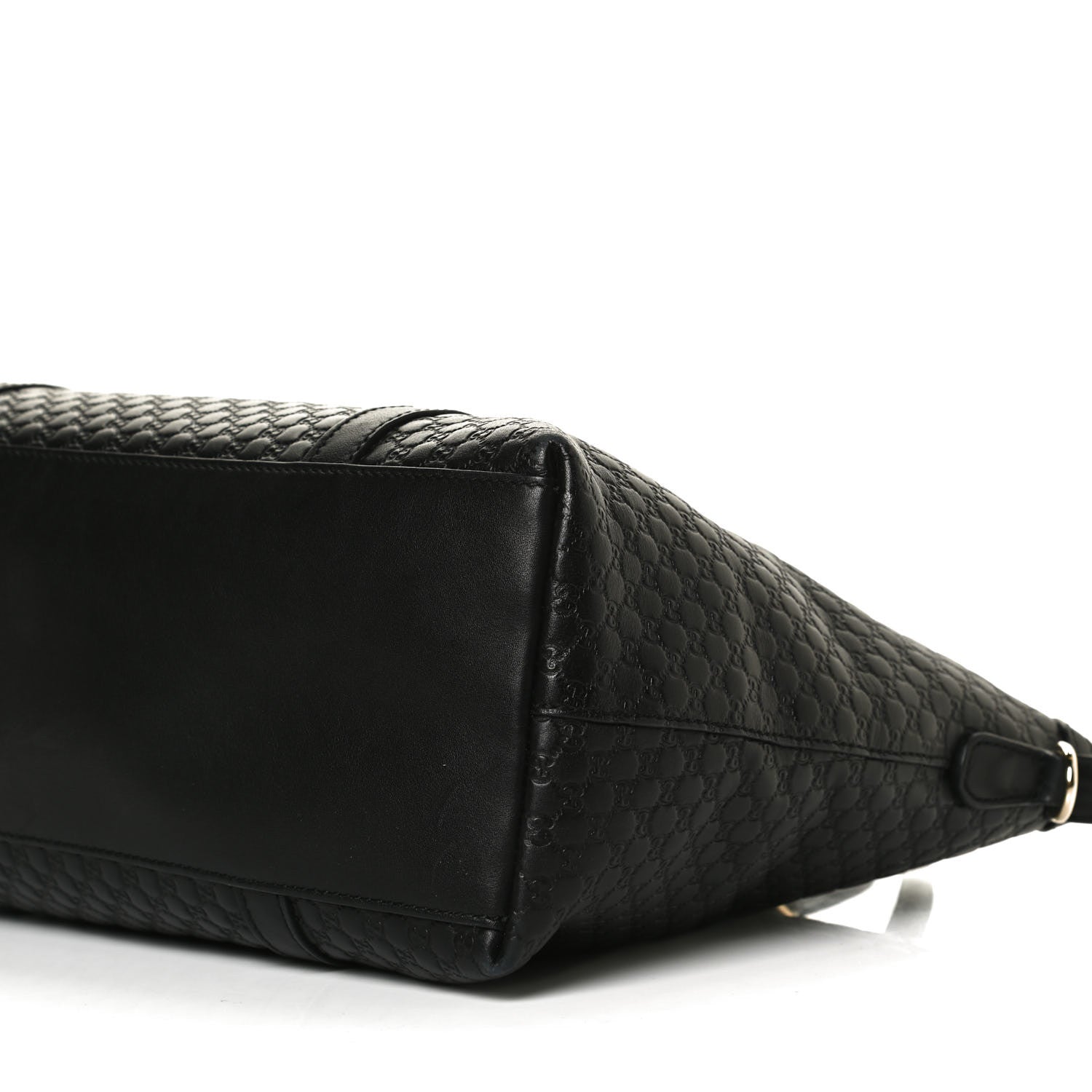 Gucci Soft Microguccissima Medium Zippered Satchel Black 11 of 17