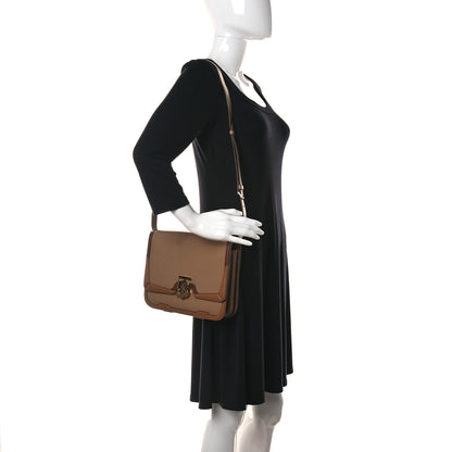 Burberry Smooth Calfskin Monogram Medium TB Bag Warm Camel 3 of 12