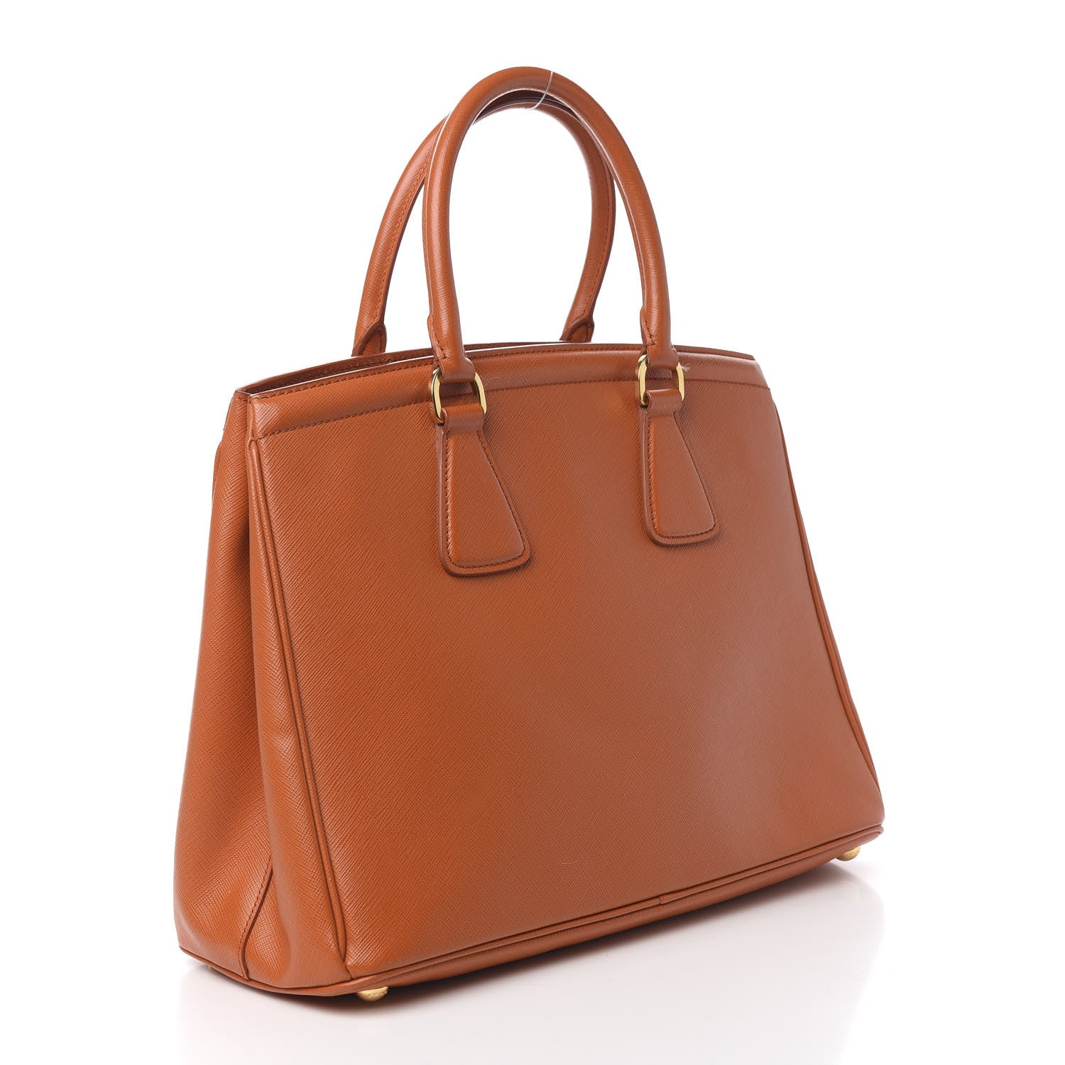 Prada Saffiano Lux Parabole Tote Papaya 2 of 10