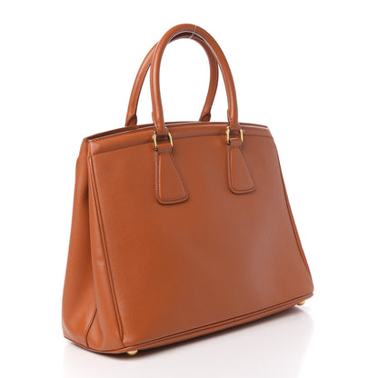 Prada Saffiano Lux Parabole Tote Papaya 2 of 10