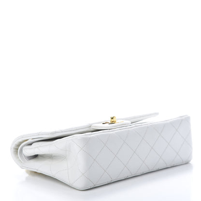 Chanel Lambskin Quilted Small Double Flap White 4 of 15
