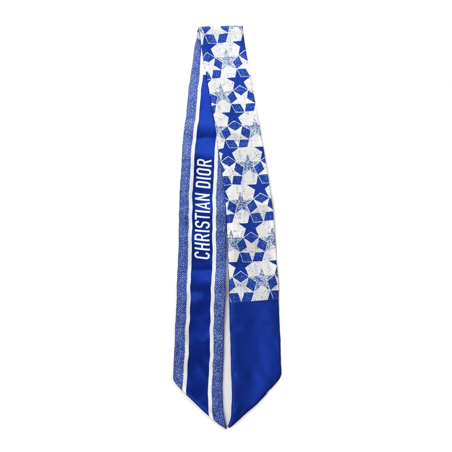 Silk Mitzah Scarf Blue