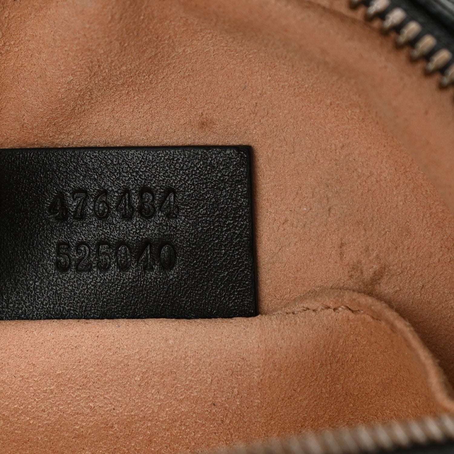 Gucci Calfskin Matelasse GG Marmont Belt Bag 75 30 Black 6 of 7