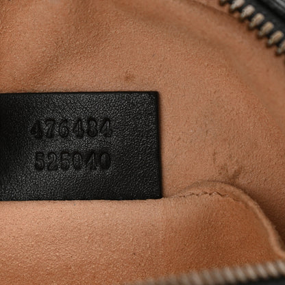 Gucci Calfskin Matelasse GG Marmont Belt Bag 75 30 Black 6 of 7