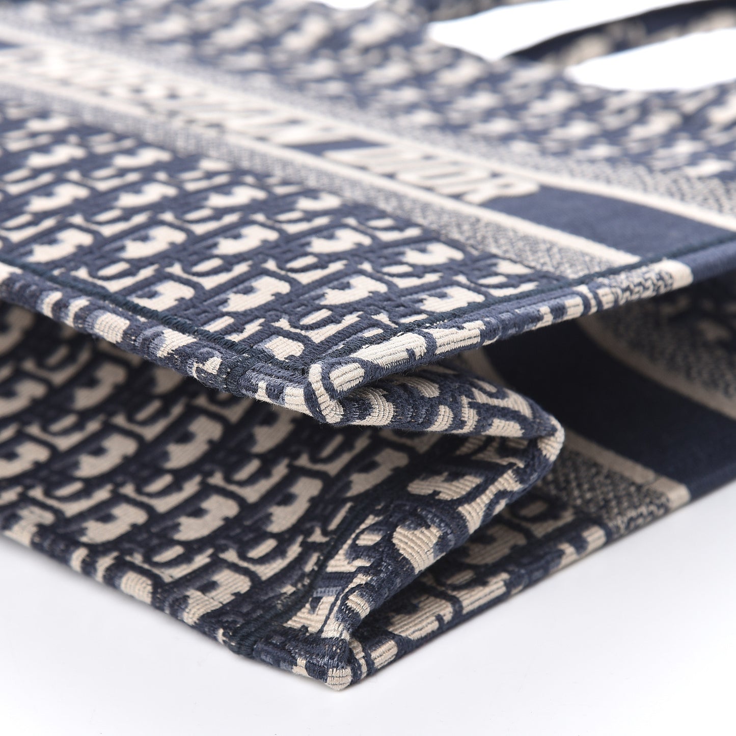 Oblique Medium Book Tote Blue Multicolor