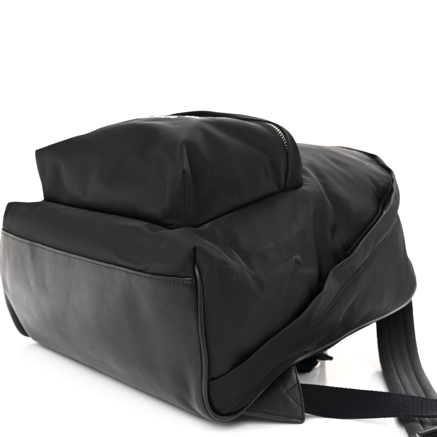Burberry Nylon Logo Print Jett Backpack Black 9 of 9