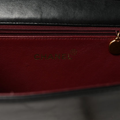 Chanel Lambskin Quilted Small Single Flap Bag Black 6 of 10