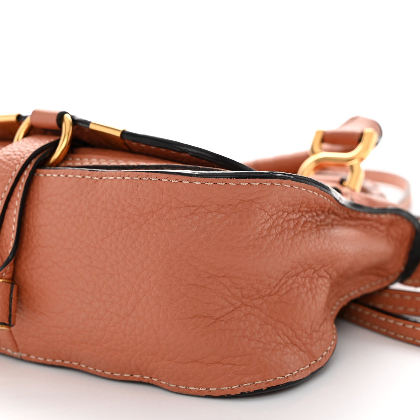 Calfskin Mini Marcie Satchel Tan