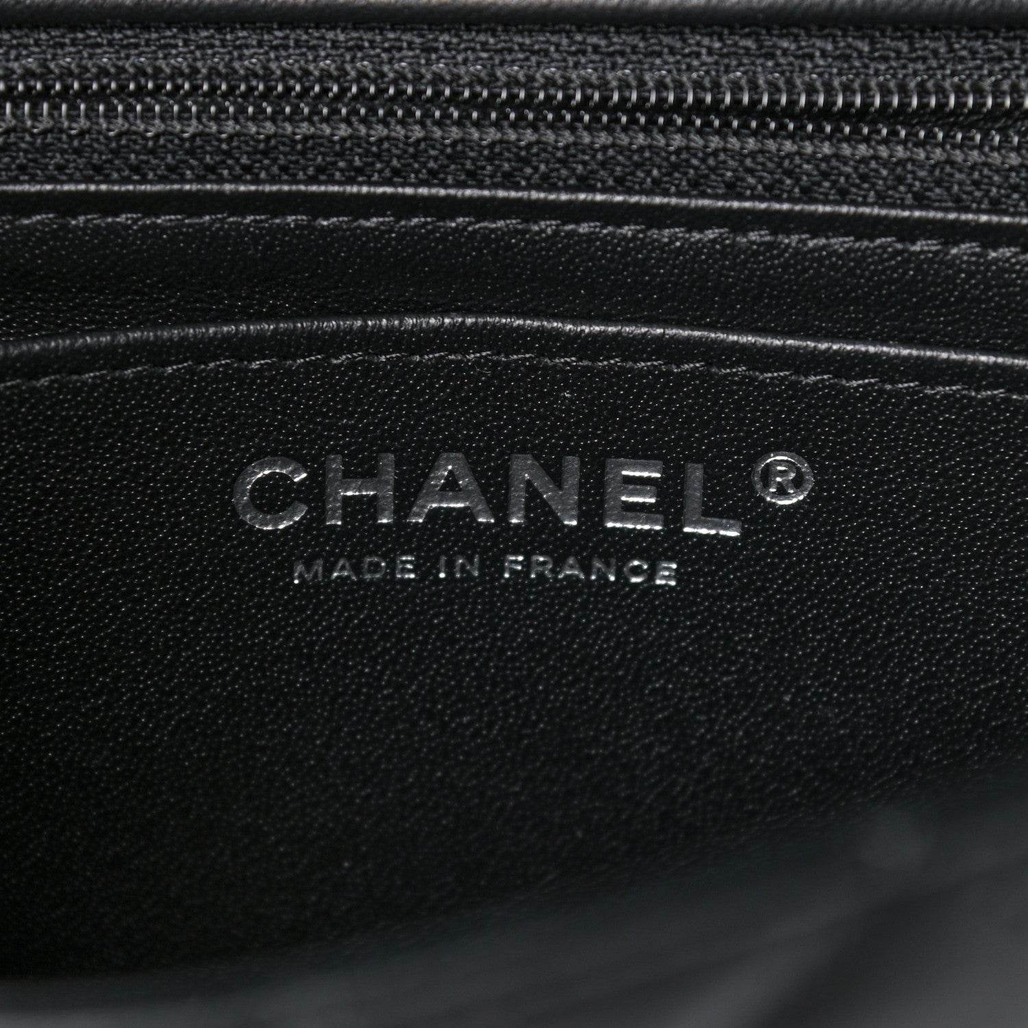 Chanel Lambskin Quilted Mini Rectangular Flap So Black 6 of 10