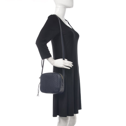 Gucci Soft Microguccissima Mini Bree Messenger Bag Blue 2 of 9
