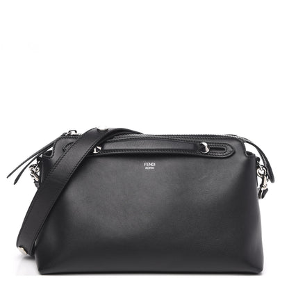 Fendi Vitello Dolce Medium By The Way Boston Bag Black 1 of 13