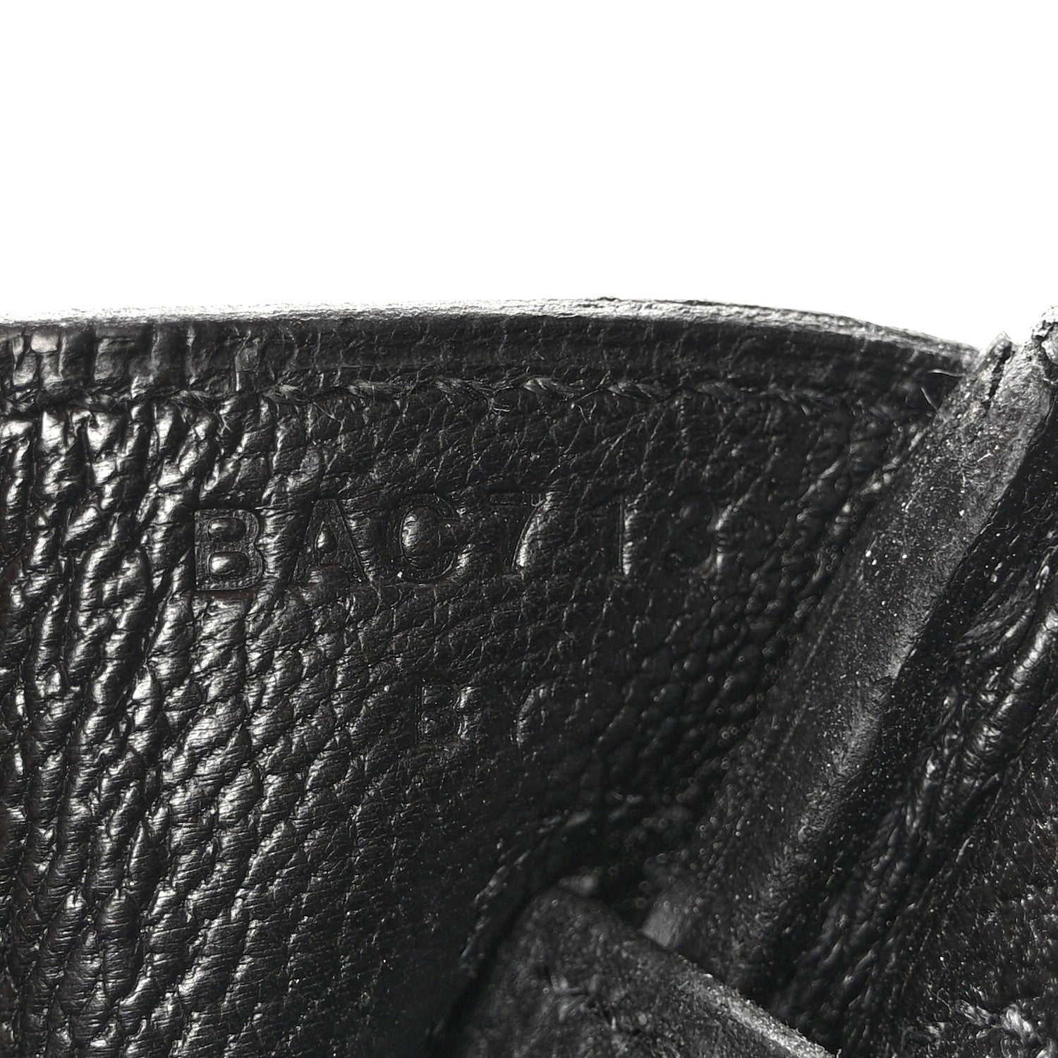 Hermes Togo Birkin 25 Black 7 of 16