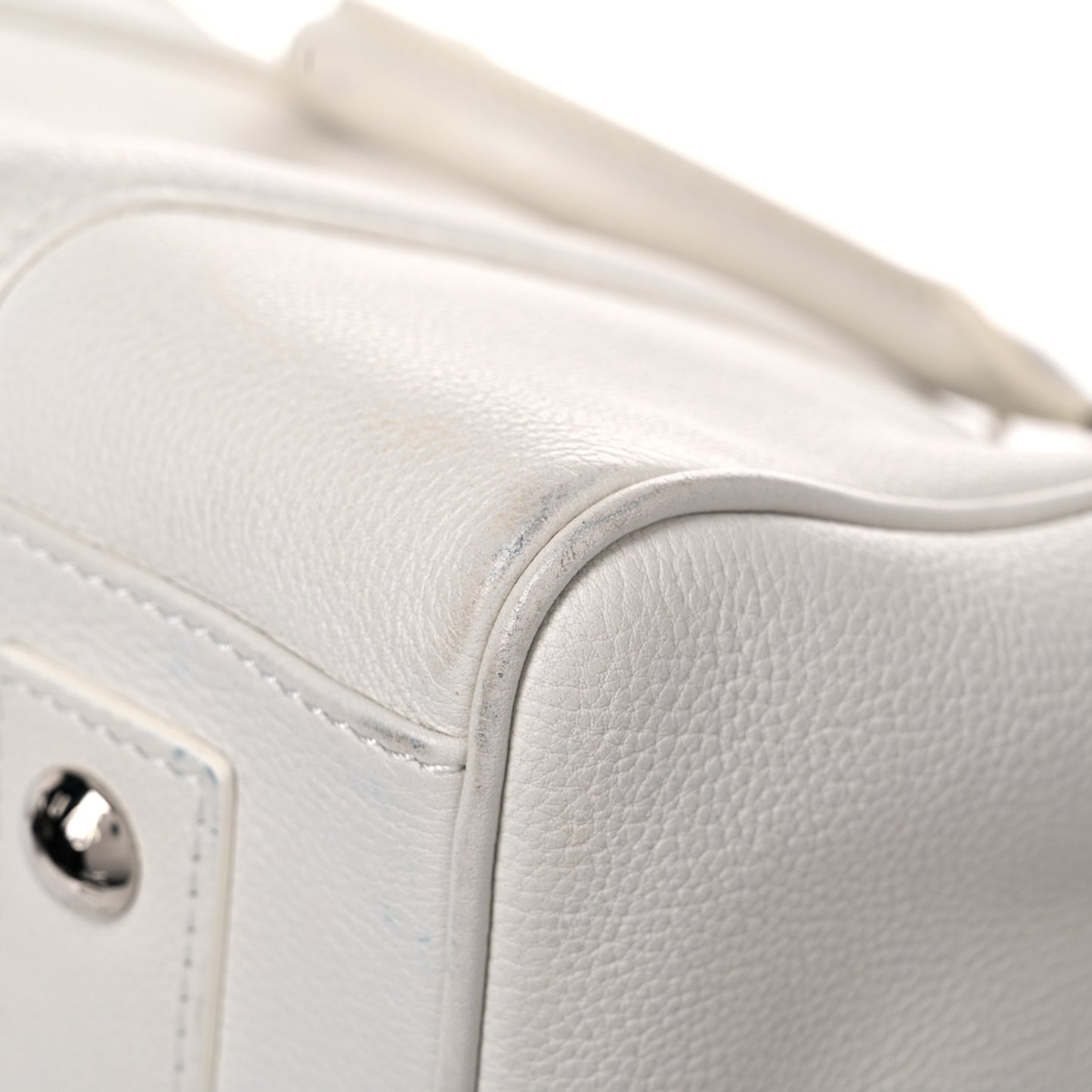 Veau Cachemire SC Bag PM White