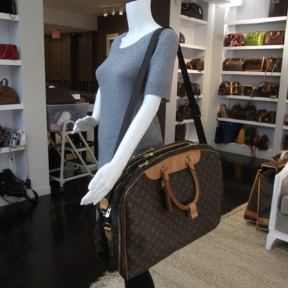 Louis Vuitton Monogram Alize 2 Compartment Luggage 2 of 10
