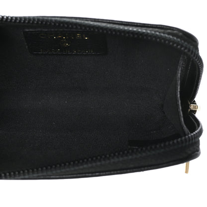 Chanel Calfskin CC Key Holder Case Black 5 of 7