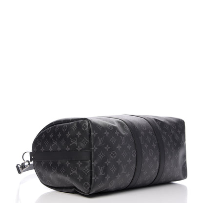 Louis Vuitton Monogram Eclipse Keepall Bandouliere 45 3 of 8