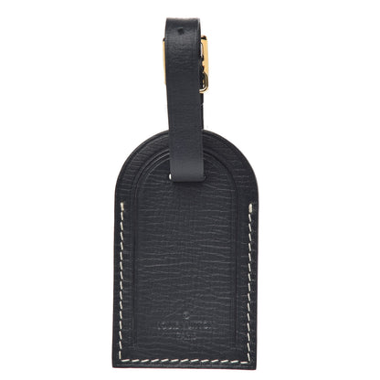 Louis Vuitton Calfskin Luggage Tag Navy Blue 1 of 3