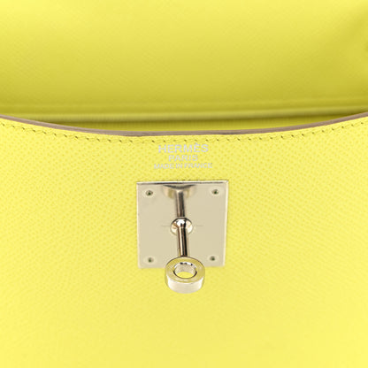 Hermes Epsom Kelly Sellier 32 Soufre 6 of 17