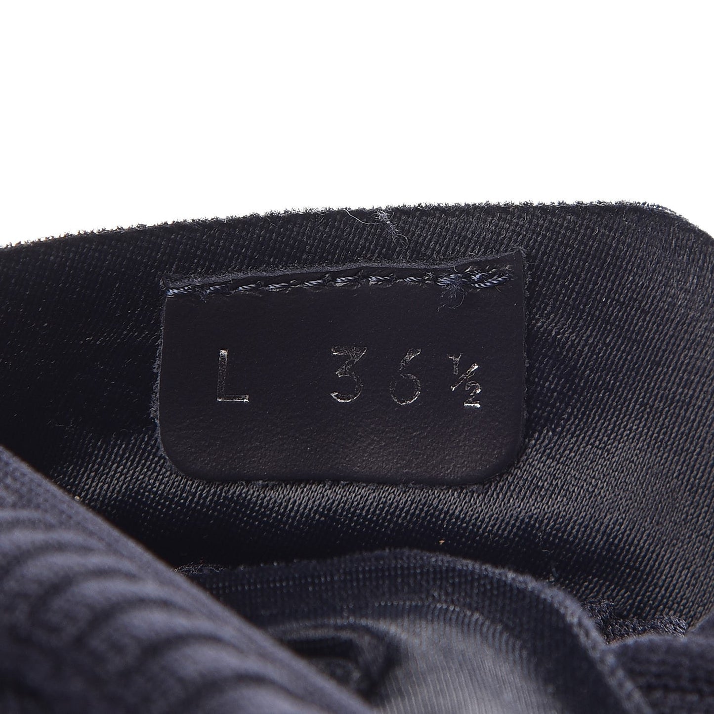 Stretch Fabric CC Sneakers 36.5 Blue