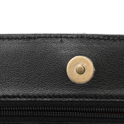 Chanel Lambskin Quilted Chanel 19 Wallet On Chain WOC Black 13 of 16