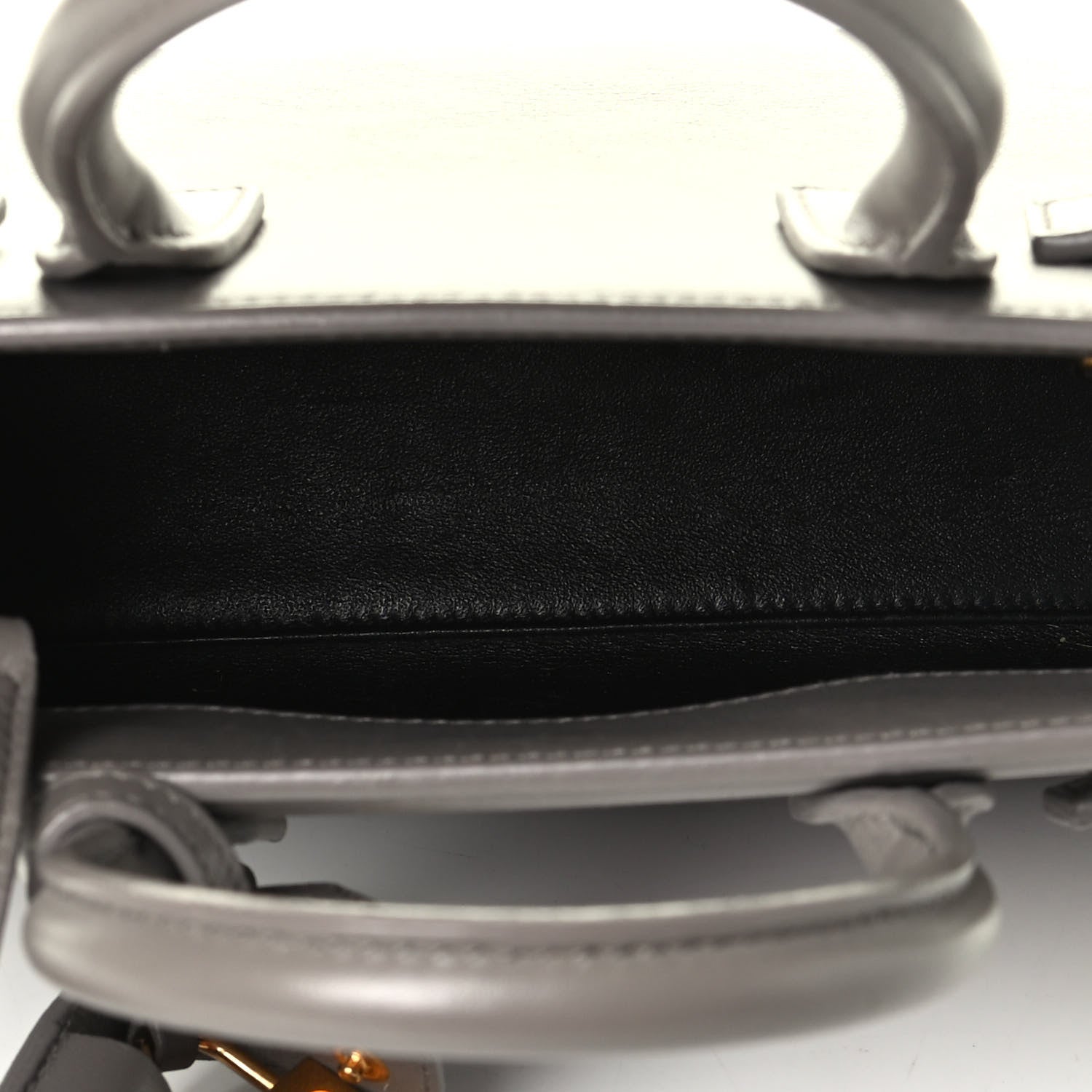 Saint Laurent Calfskin Nano Sac De Jour Fog 4 of 7